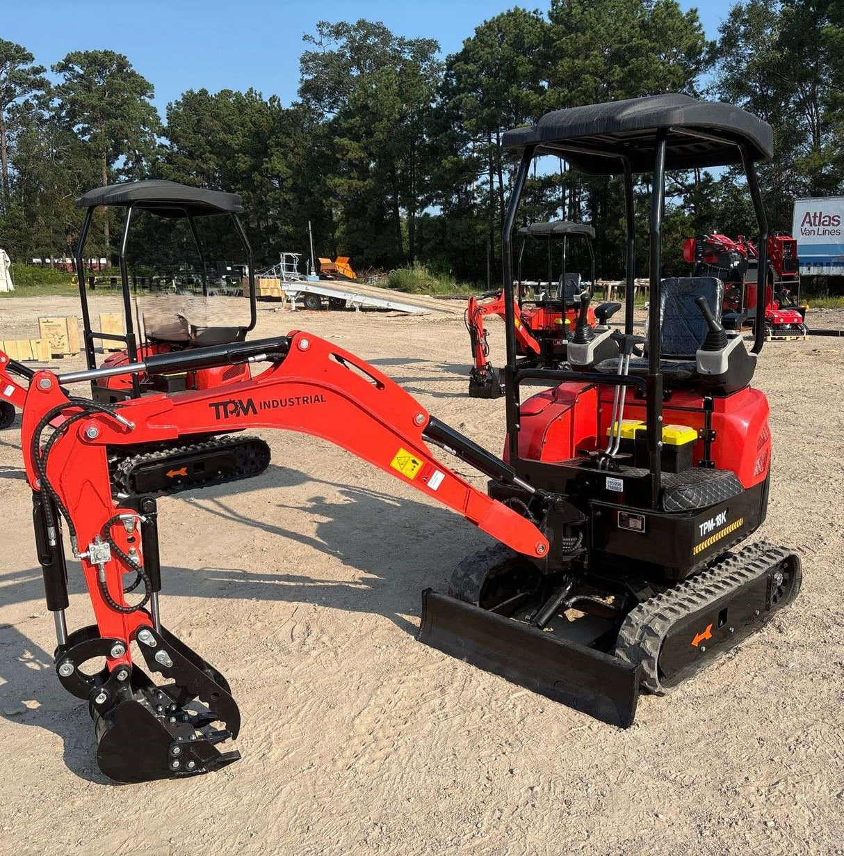 2025 TPM INDUSTRIAL TPM18 KUBOTA DIESEL MINI EXCAVATOR