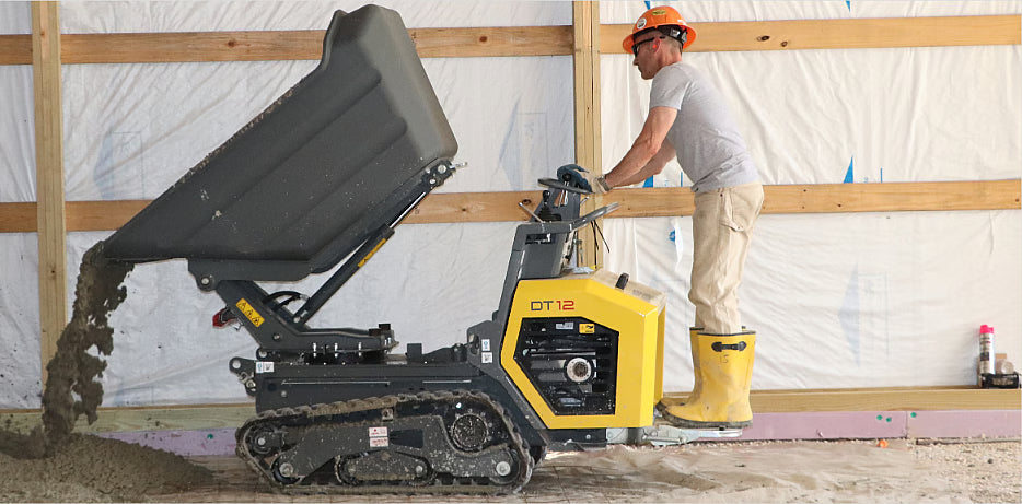 2026 WACKER NEUSON DT12P POLY SWIVEL TRACK DUMPER CONCRETE BUGGY by Wacker Neuson