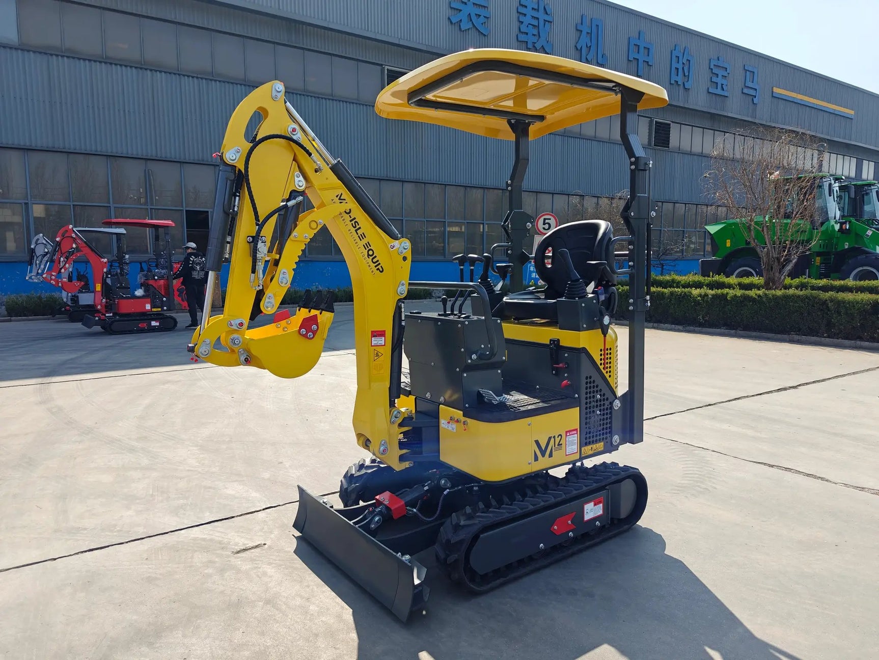 2025 MID-ISLE EQUIP M12 1.4 TON MINI EXCAVATOR by My Store