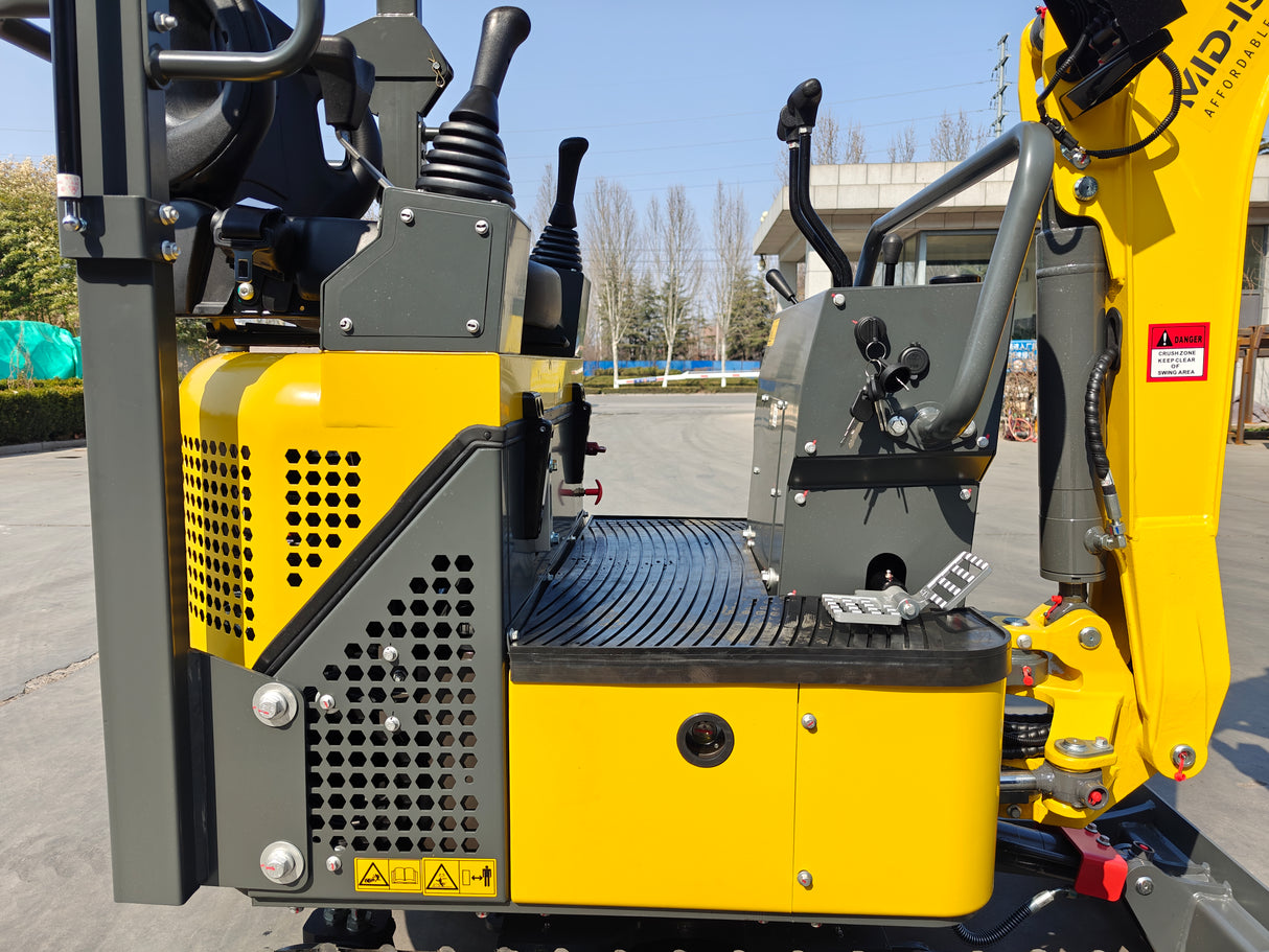 2025 MID-ISLE EQUIP M12 1.4 TON MINI EXCAVATOR