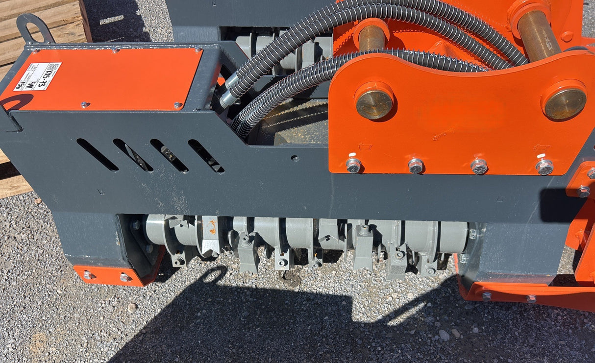 NEW 36" EXCAVATOR MULCHING ATTACHMENT 5-8 TON