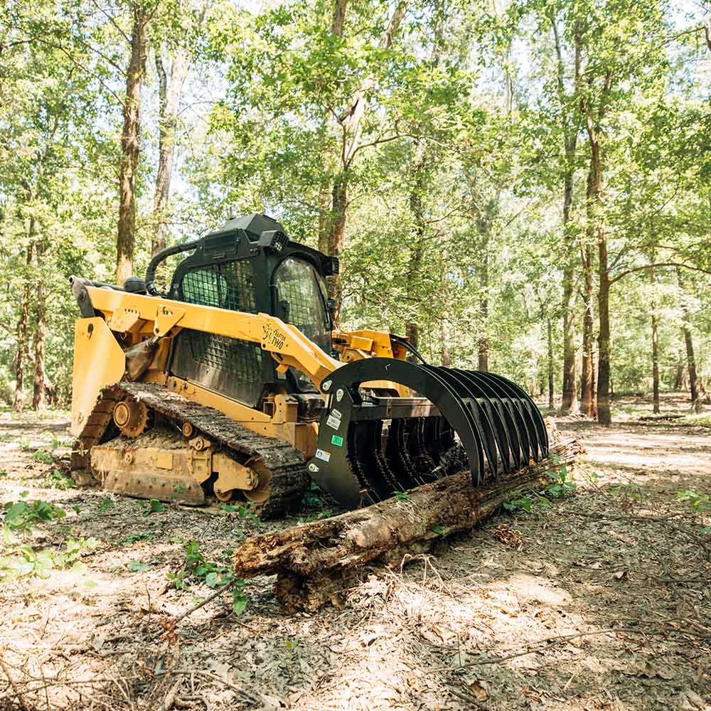 Extreme Root Grapple Rake Skid Steer Attachment **FREE SHIPPING** by Titan Attachments