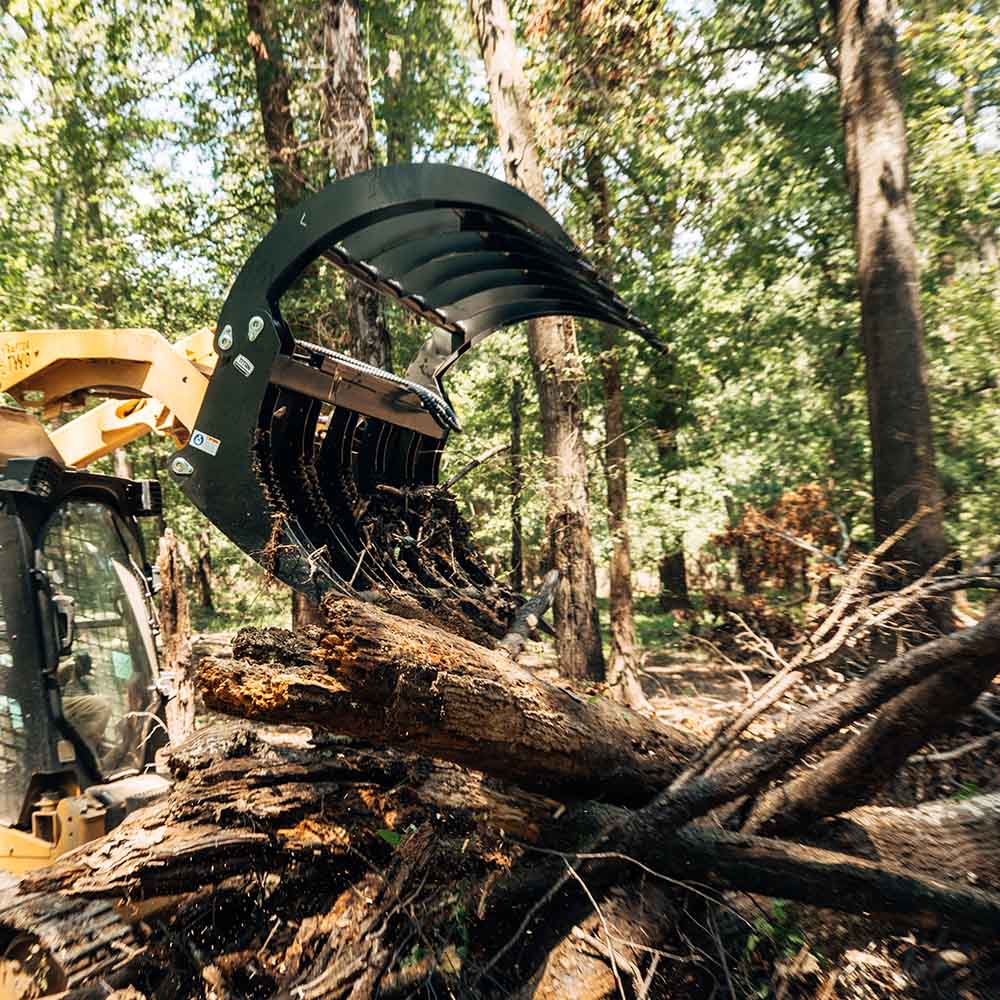 Extreme Root Grapple Rake Skid Steer Attachment **FREE SHIPPING** by Titan Attachments