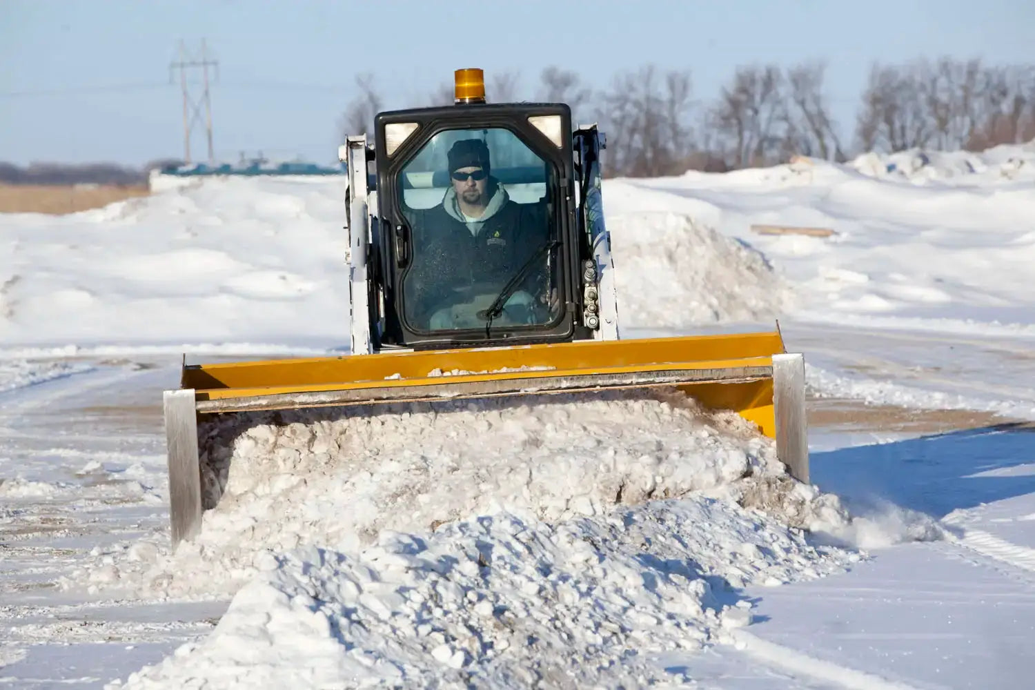PRO-TECH SNOW PUSHER WITH PULL BACK 10YR WARRANTY by PRO-TECH