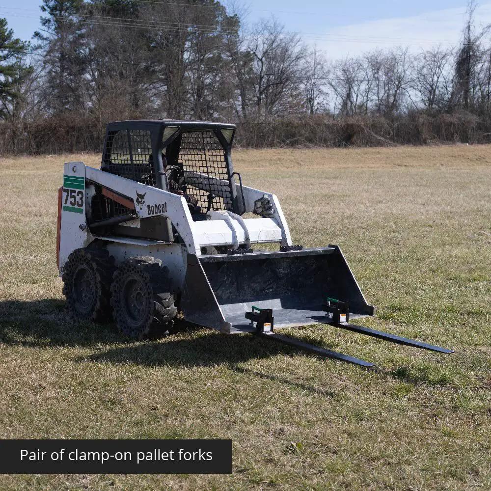 46" CLAMP ON FORK ATTACHMENT FOR BUCKET by Wolverine