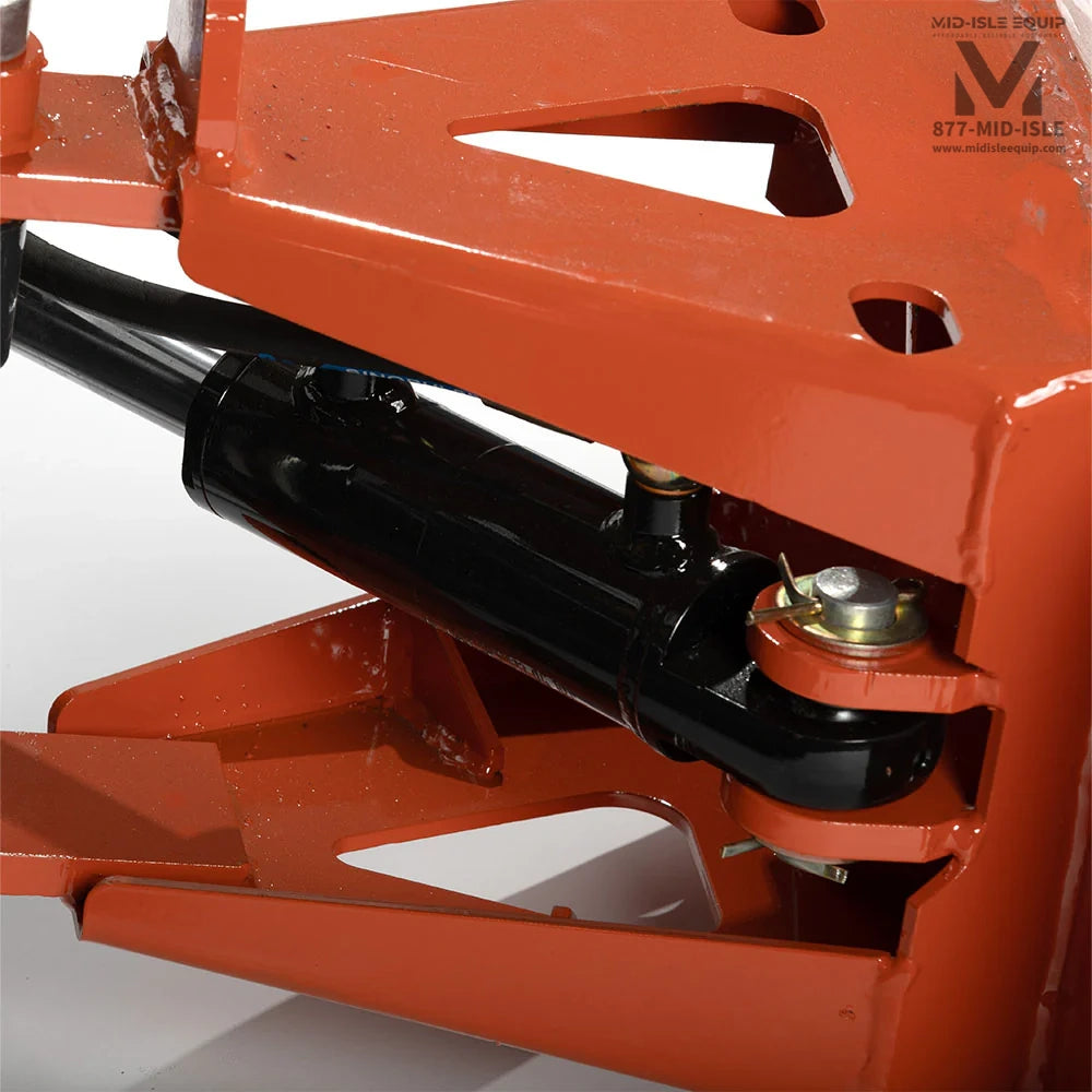 TITAN 48" HYDRAULIC ANGLE SNOW PLOW FOR MINI SKID STEER TORO DINGO