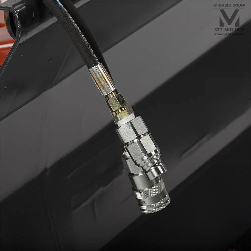 TITAN 48" HYDRAULIC ANGLE SNOW PLOW FOR MINI SKID STEER TORO DINGO