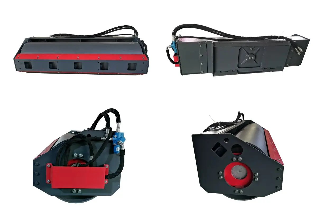 RAYTREE 76" VIBRATORY ROLLER FOR SKID STEER by RAYTREE