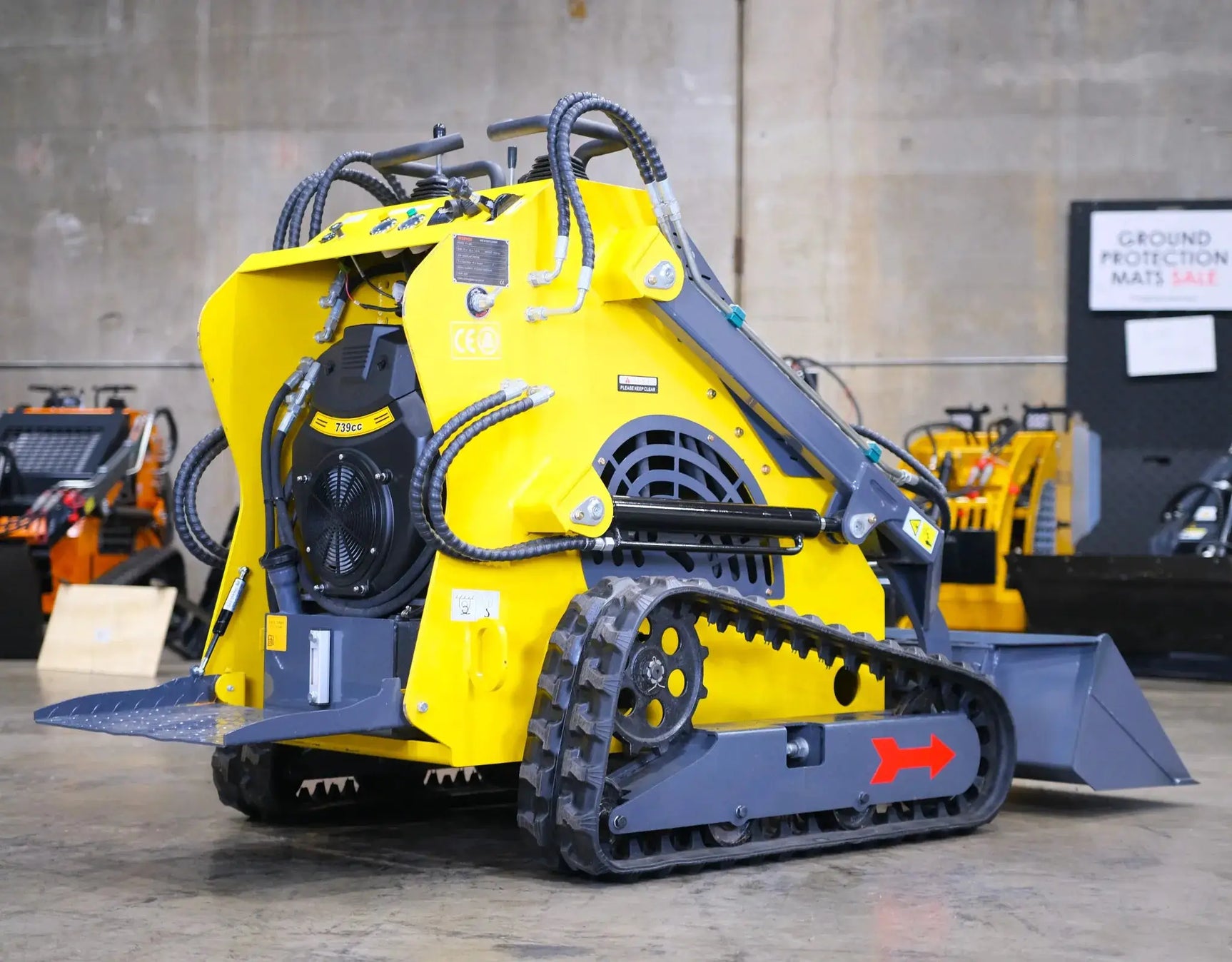 2026 STARVOX SV-480 MINI SKID STEER 23HP GAS by Starvox