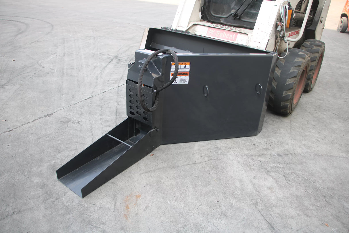 WOLVERINE CONCRETE CHUTE BUCKET FOR SKID STEER