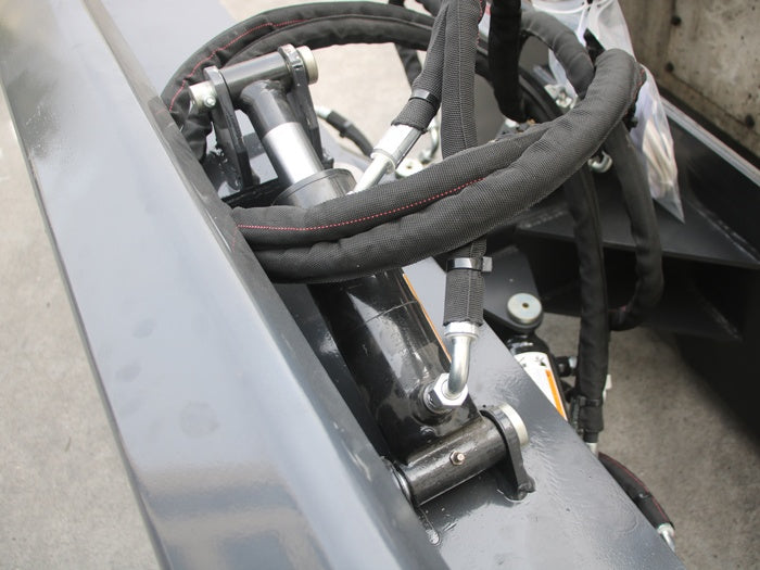 Wolverine 84" 6-Way Hydraulic Snow Plow Blade for Skid Steer