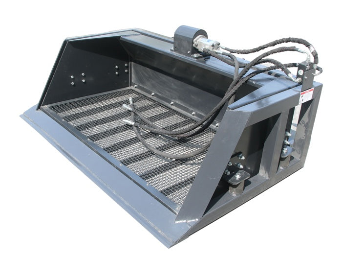 72" WOLVERINE VIBRATING SOIL SCREENING BUCKET FOR SKID STEER