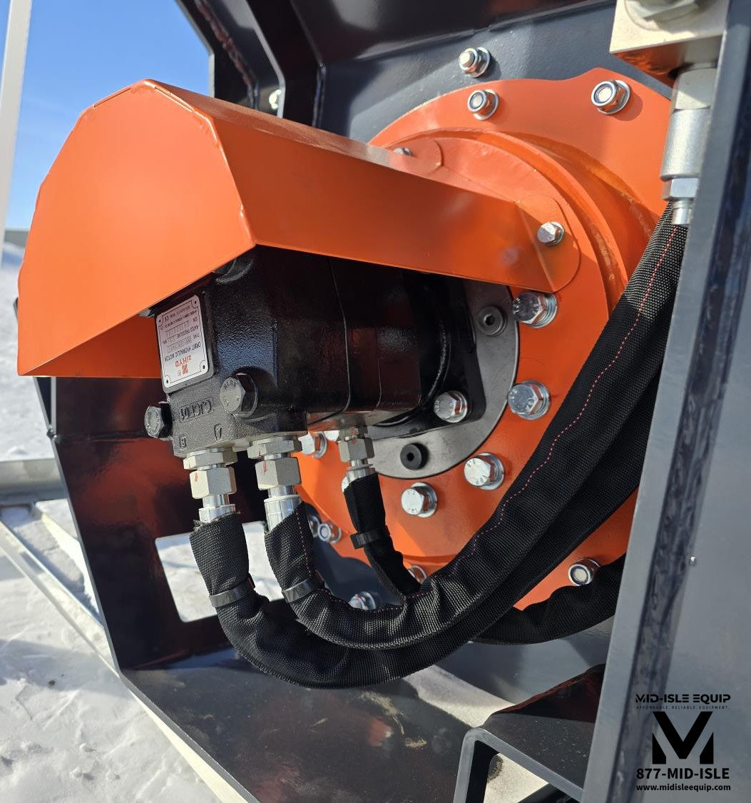 72" SKID STEER MATERIAL CRUSHER ATTACHMENT BLOCK CRUSHER