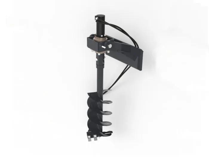 Wolverine 12" Hydraulic Auger for Mini Skid Steer by Wolverine