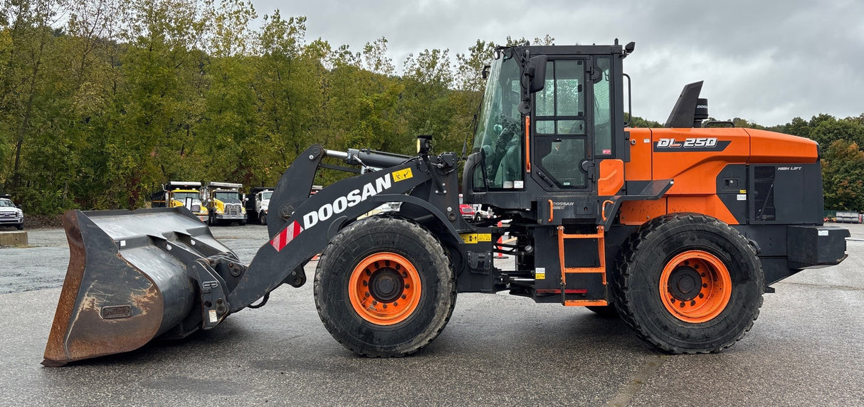 2022 DOOSAN DL250-7 FRONT END LOADER HIGH LIFT W/ SCALE