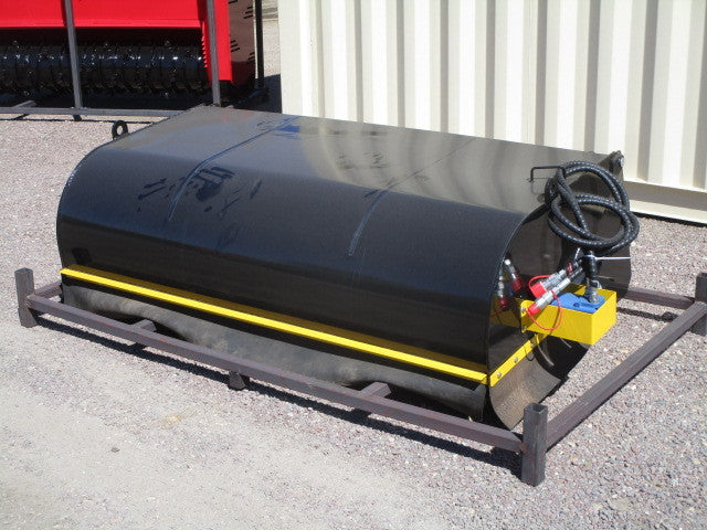 72" UTILITY BOX BROOM SWEEPER FOR SKID STEER