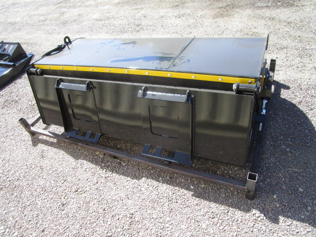 72" UTILITY BOX BROOM SWEEPER FOR SKID STEER