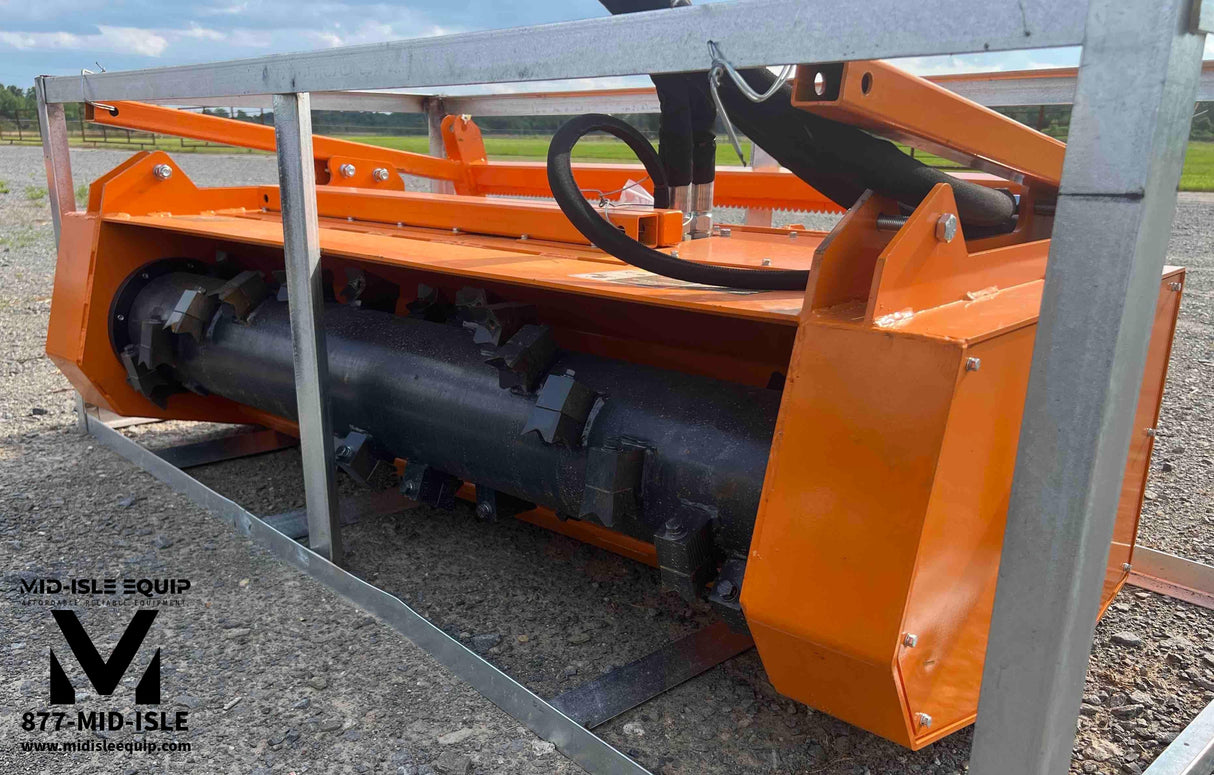 WOLVERINE 60" DRUM MULCHER FOR HIGH FLOW SKID STEER