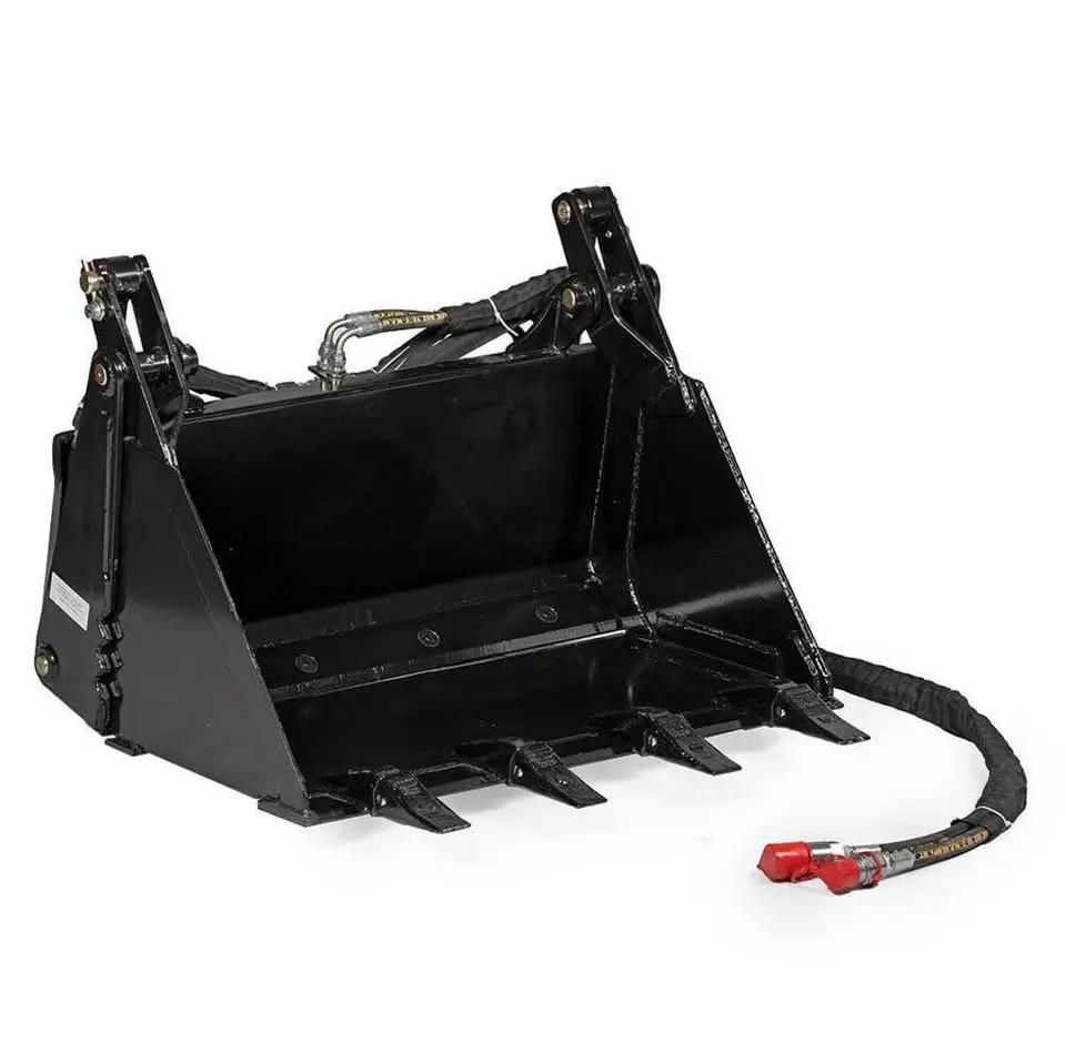 Titan 4N1 Multi-Purpose Mini Skid Steer Bucket 35" by Titan Attachments