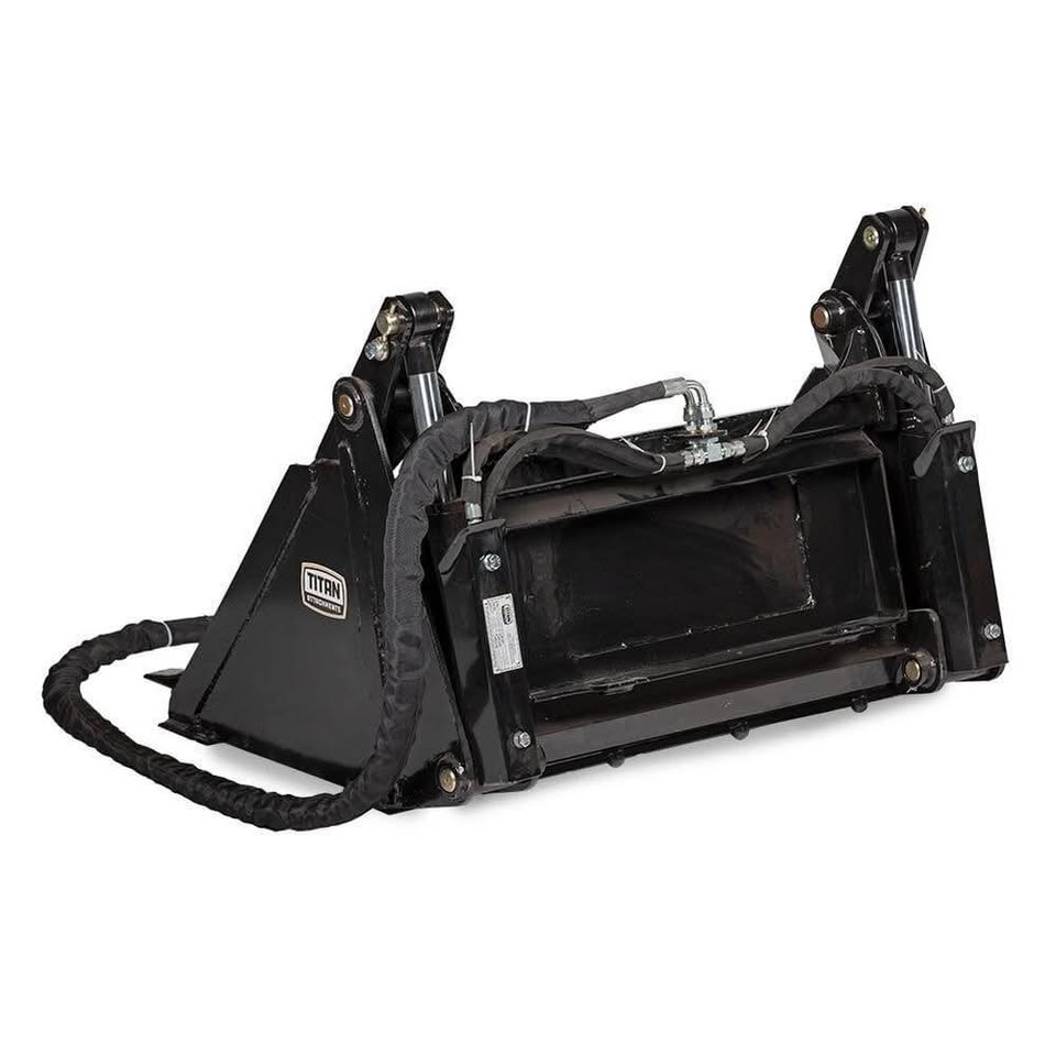 Titan 4N1 Multi-Purpose Mini Skid Steer Bucket 35"
