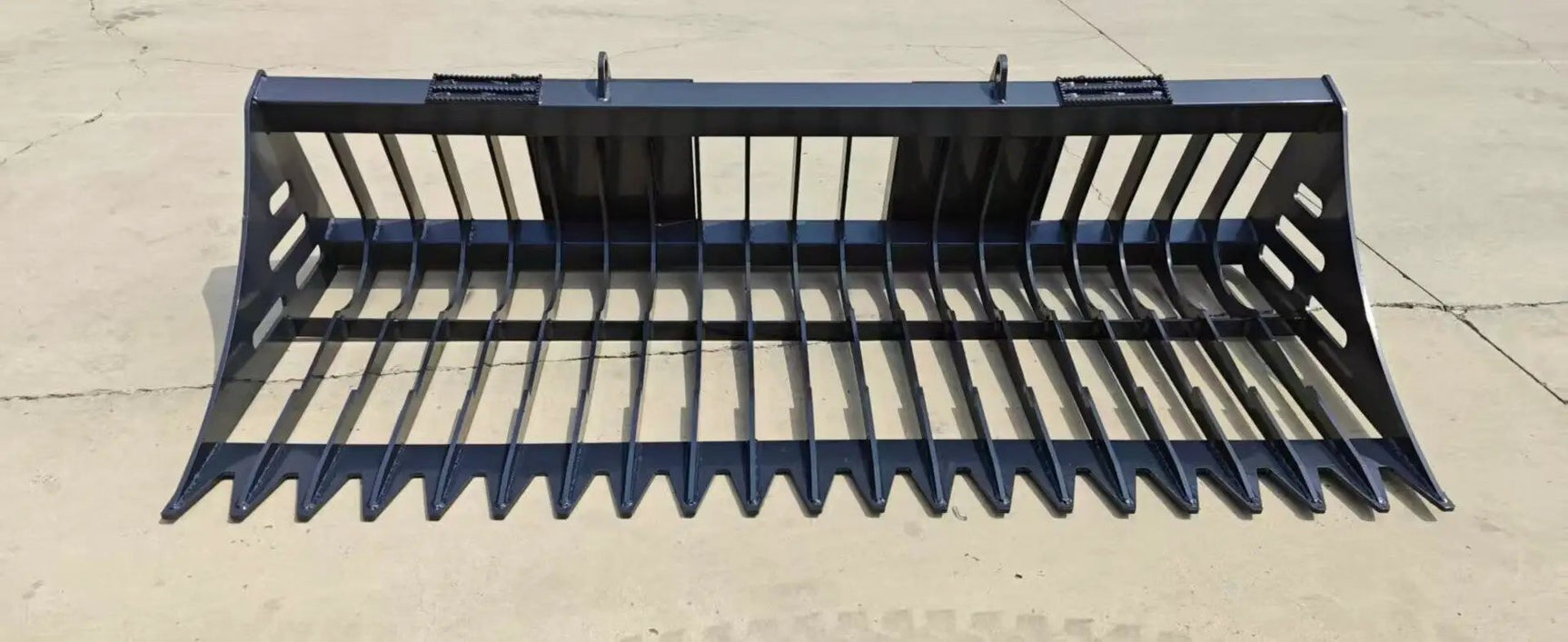 84" SKELETON ROCK BUCKET FOR SKID STEER by Arteer Equipment