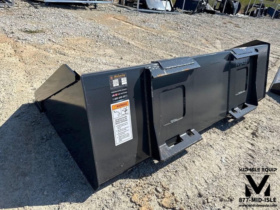 Wolverine Lo-Pro Bucket Attachment for Skid Steer 84"