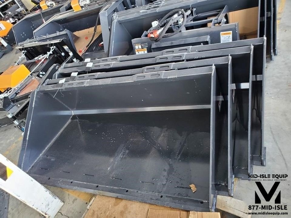 Wolverine Lo-Pro Bucket Attachment for Skid Steer 84"