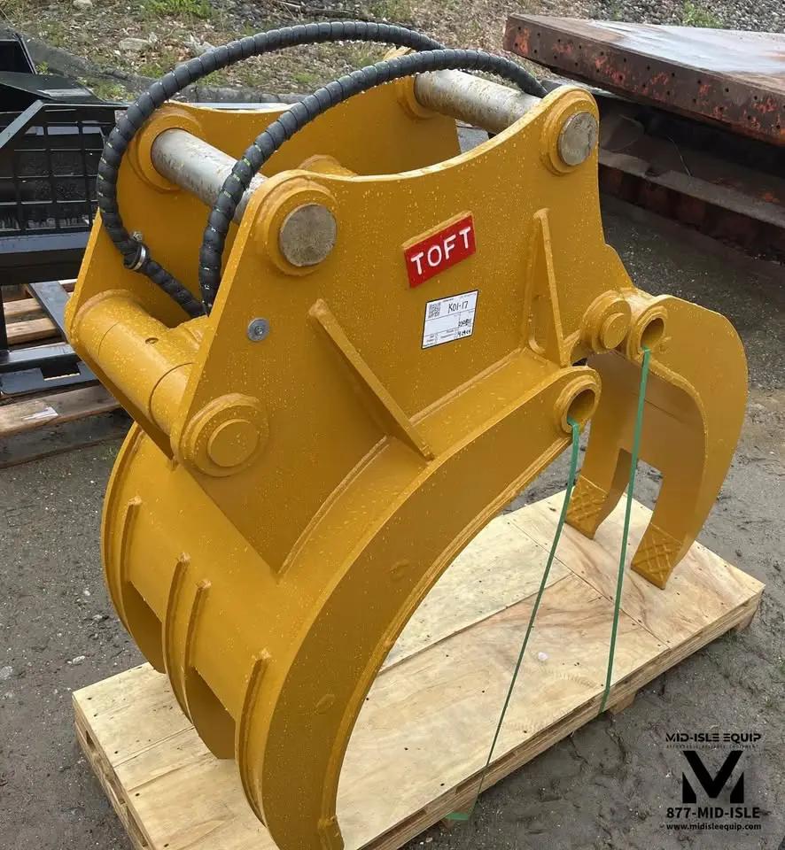 TOFT EXCAVATOR HYDRAULIC GRAPPLE 10-18 TON CAT 315 by Toft