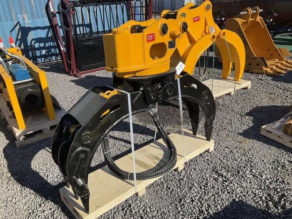 TOFT 04G HYDRAULIC ROTATING GRAPPLE FOR 4-8 TON EXCAVATOR CAT 306 307