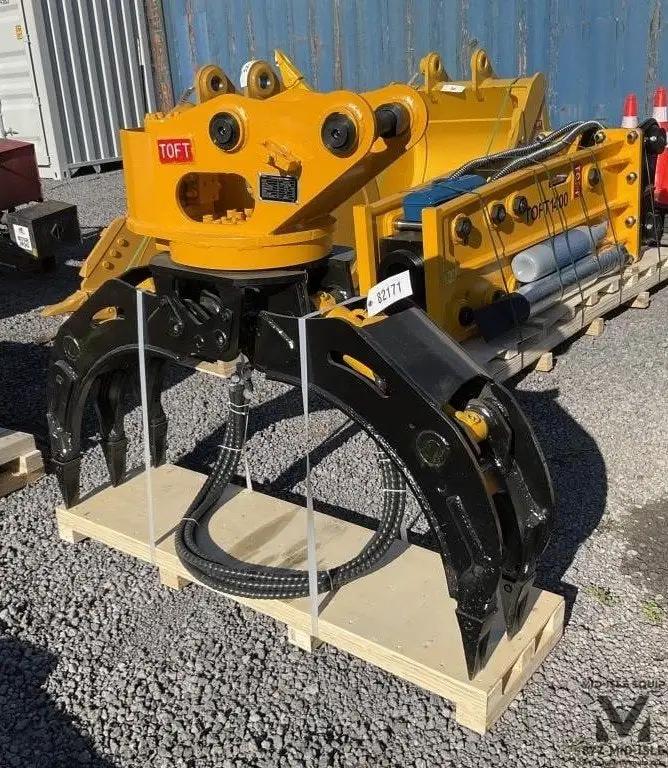 TOFT 04G HYDRAULIC ROTATING GRAPPLE FOR 4-8 TON EXCAVATOR CAT 306 307 by Toft