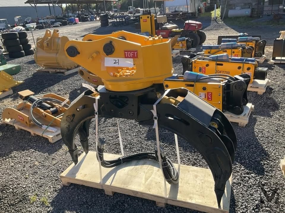 TOFT 04G HYDRAULIC ROTATING GRAPPLE FOR 4-8 TON EXCAVATOR CAT 306 307