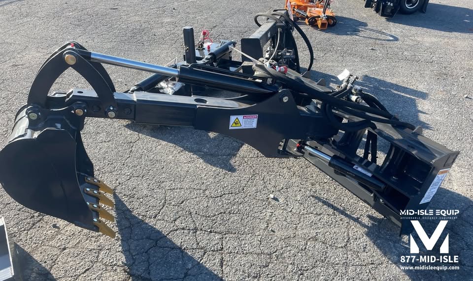 LANDHONOR BACKHOE ATTACHMENT WITH SWING FOR SKID STEER