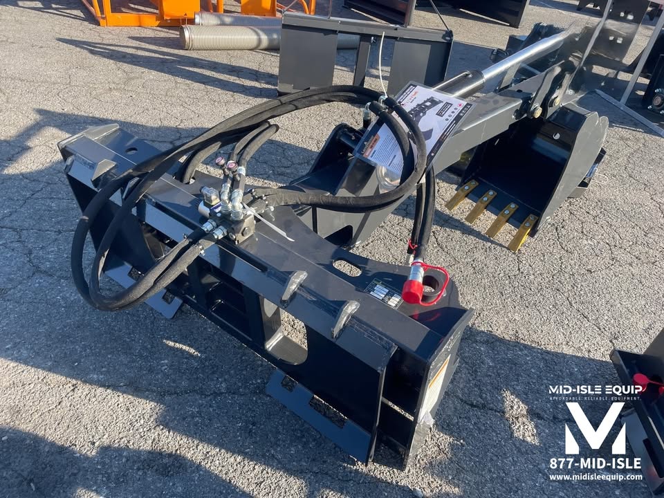 LANDHONOR BACKHOE ATTACHMENT WITH SWING FOR SKID STEER