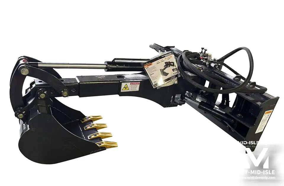 LANDHONOR BACKHOE ATTACHMENT WITH SWING FOR SKID STEER by Land Honor