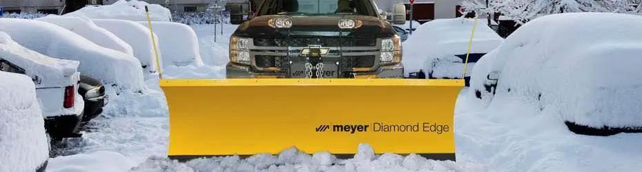 MEYER 7/5' DIAMOND EDGE SNOW PLOW FOR PICK UP TRUCK by Meyer