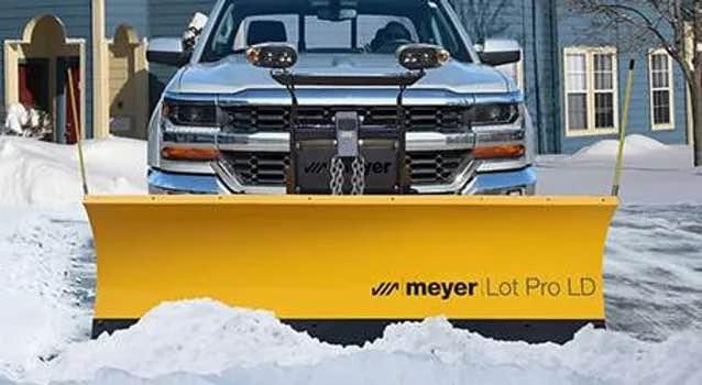 MEYER LOT PRO LD 7.5' SNOW PLOW FOR PICKUP