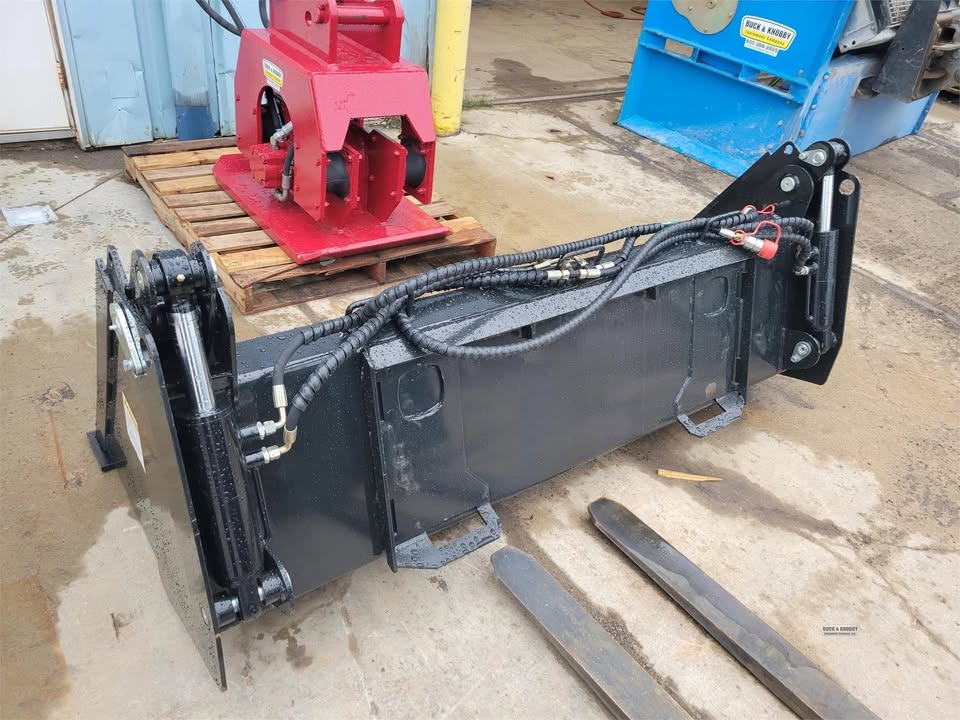 Topcat 74" 4N1 Hydraulic Skid Steer Bucket SSL