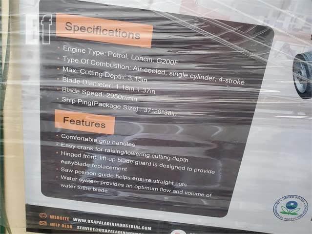 Paladin HD Walk Behind Concrete Saw