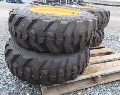 Wheel & Tires for CAT Skid Steer 10-16.5 Mounted