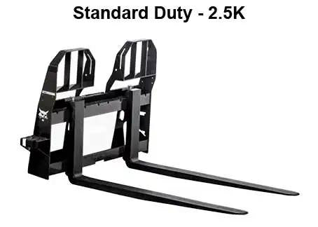Bobcat OE 42" Skid Steer Pallet Forks 2500lb