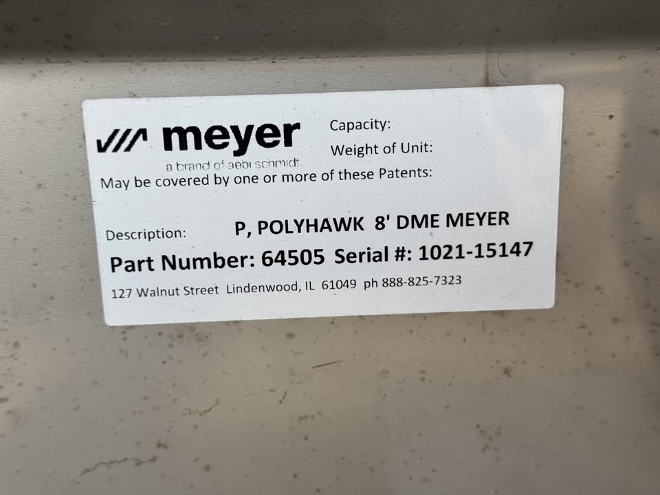 MEYER POLY ELECTRIC SANDER PICK UP TRUCK INSERT