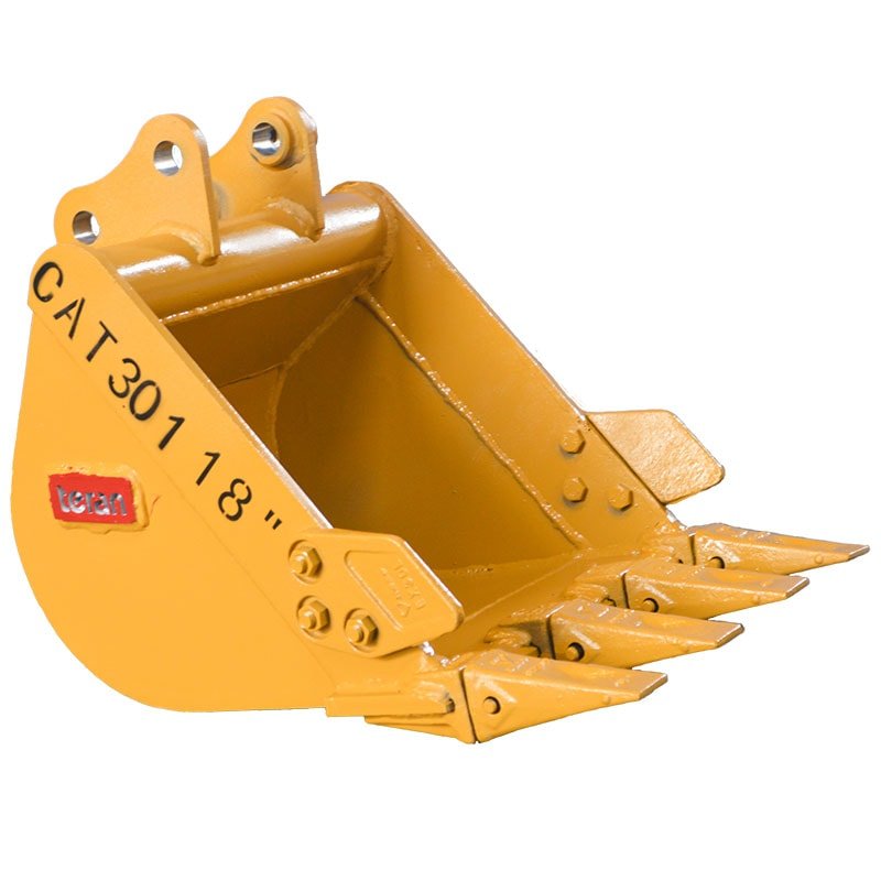 18" TERAN DIGGING BUCKET FOR CAT 301 30MM