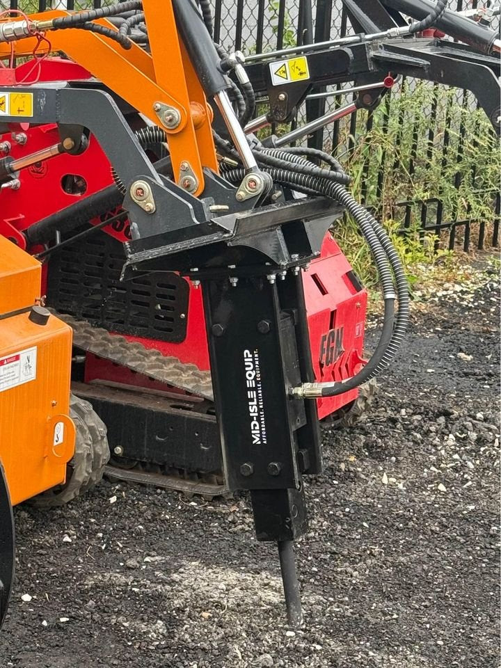 MINI SKID STEER CONCRETE HAMMER BREAKER ATTACHMENT