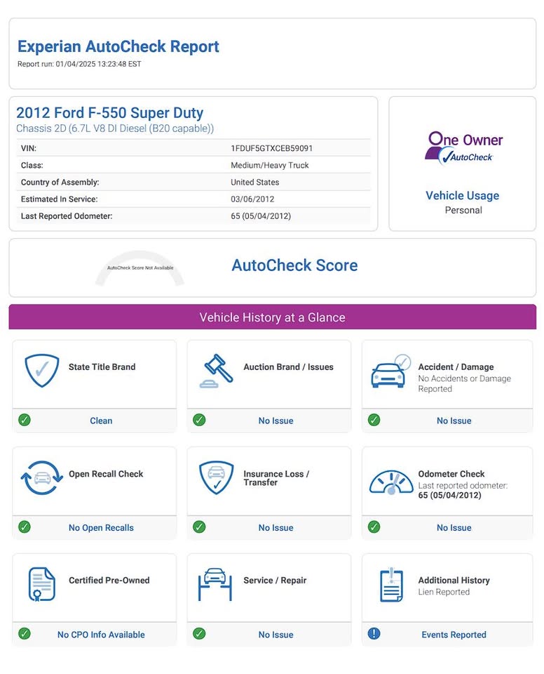 2012 FORD F550 STAKE BODY TRUCK WITH LIFT GATE