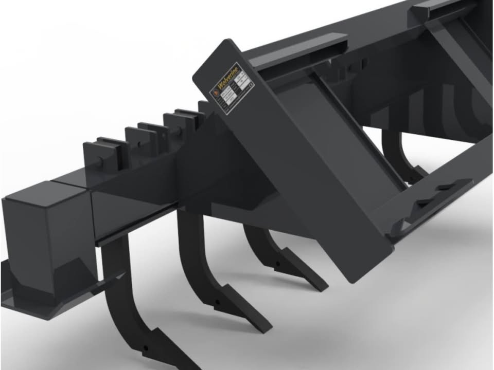 72" Wolverine Skid Steer Ripper Attachment