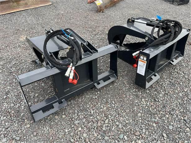 Wolverine Skid Steer Stump Hydraulic Grapple Bucket