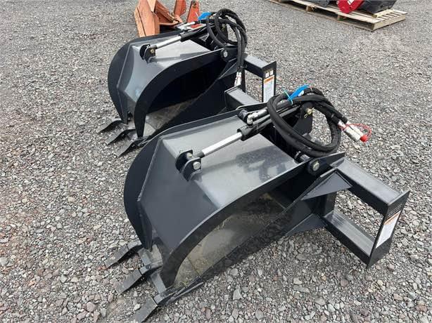 Wolverine Skid Steer Stump Hydraulic Grapple Bucket