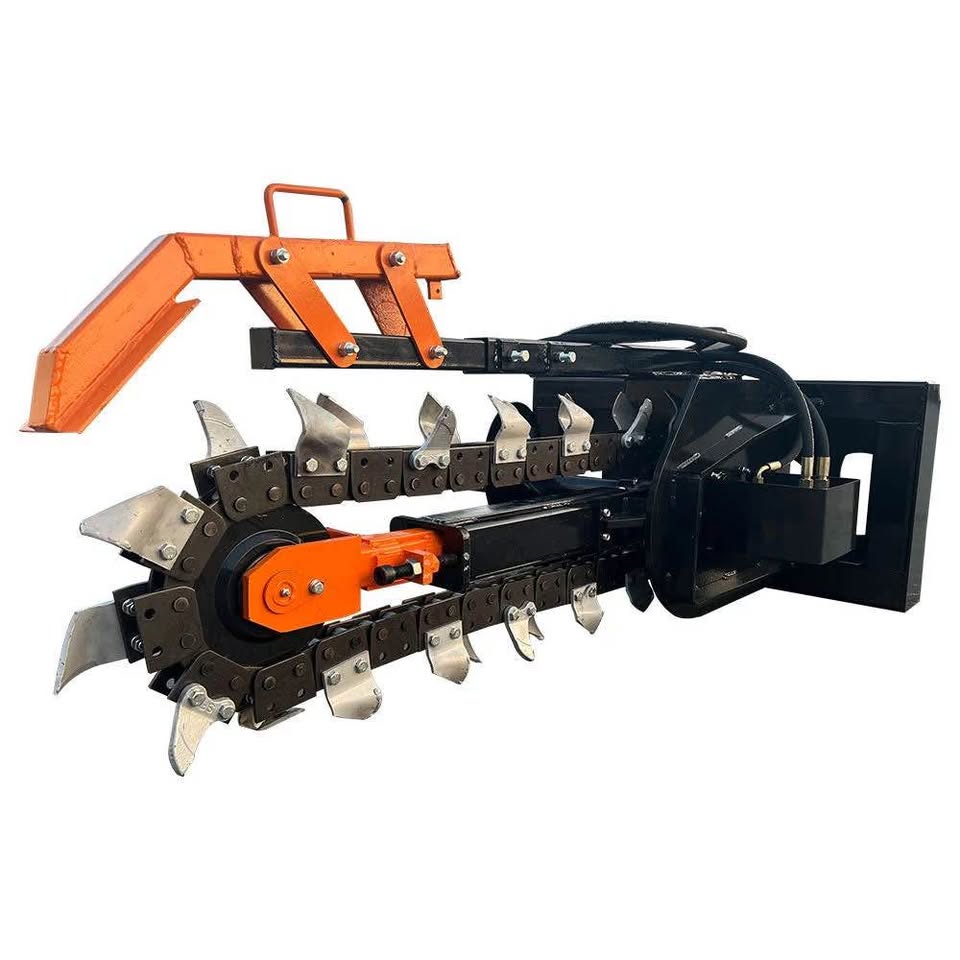 Mower King 36" Trencher Skid Steer Attachment