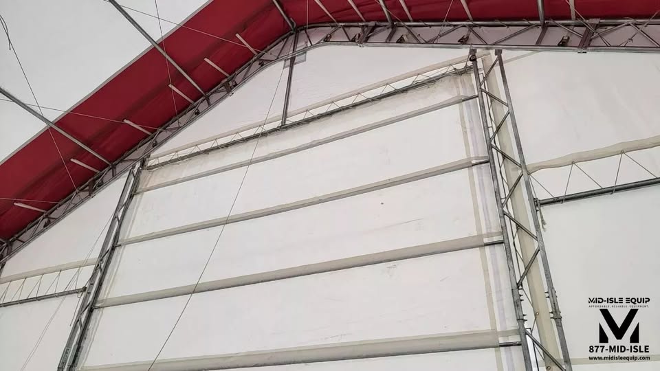 Hills Industrial HD 80' Double Truss PVC Building 80' x 40' x 24'