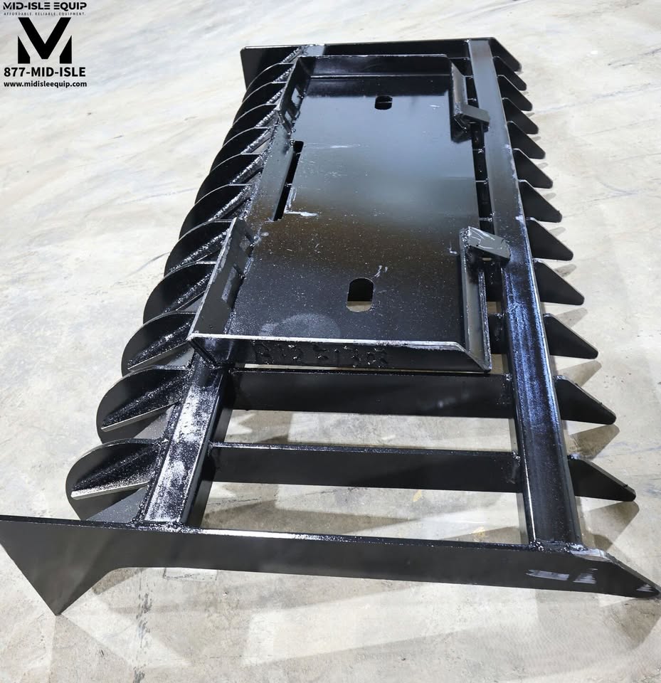 Heavy Duty Rake Attachment for Skid Steer